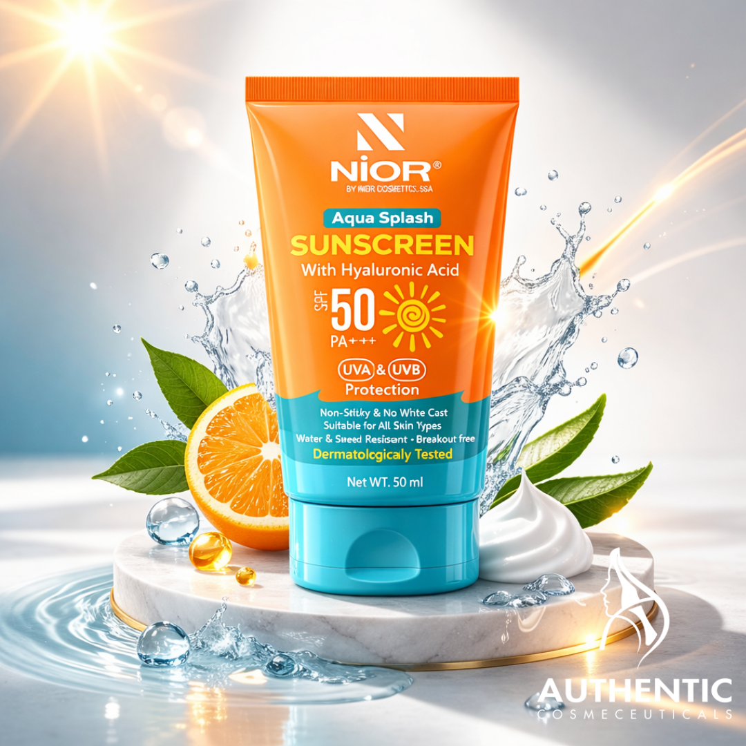 Nior Aqua Splash Sunscreen SPF 50 PA++++ 50ml