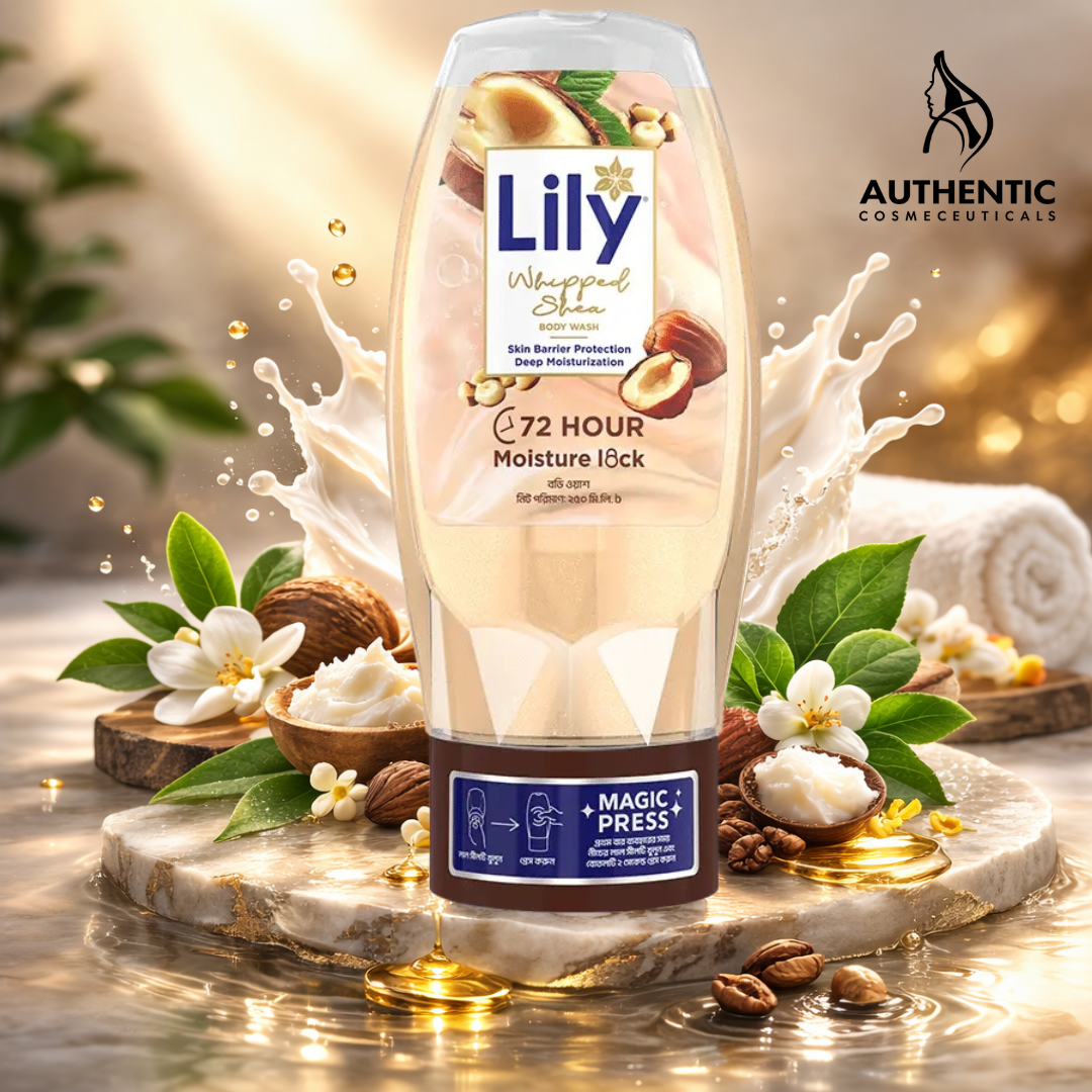Lily Whipped Shea Body Wash 250ml