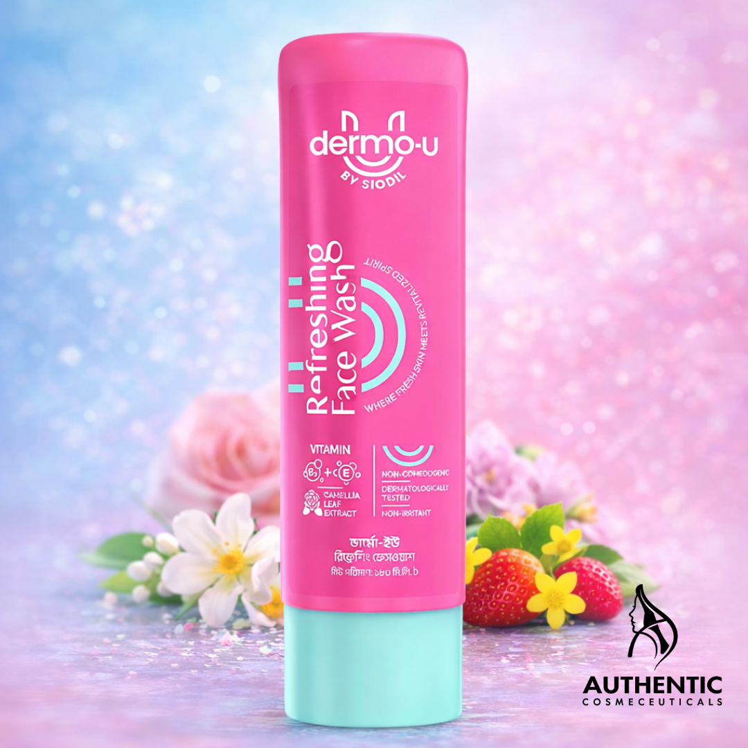 Dermo-U Refreshing Face Wash 180ml