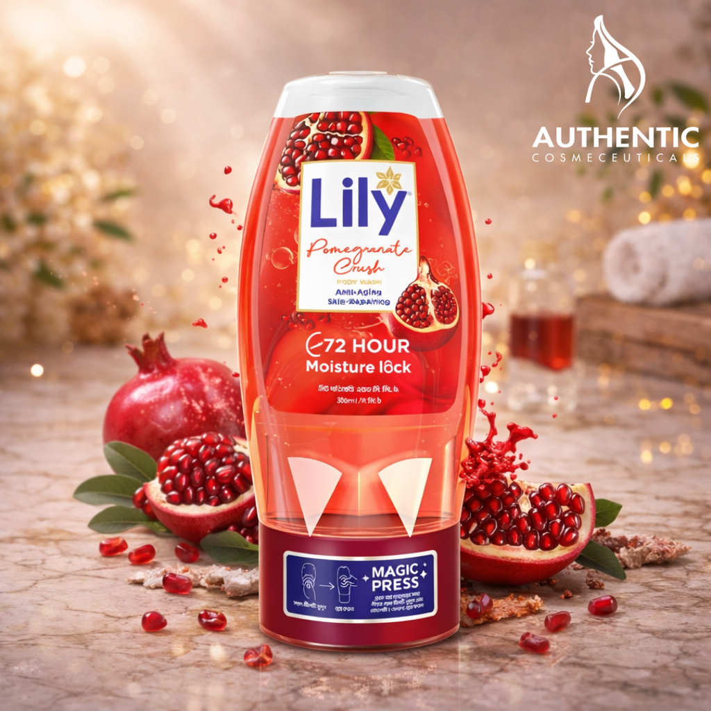 Lily Pomegranate Crush Body Wash 250ml