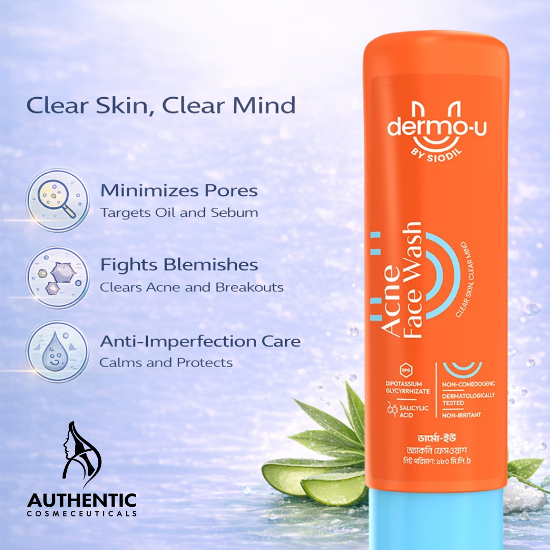 Dermo-U Acne Face Wash 180ml