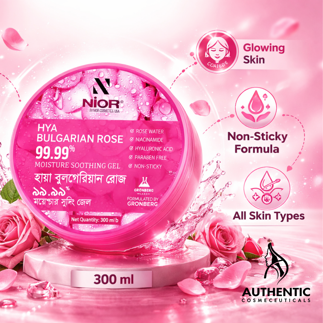 Nior Hya Bulgarian Rose Soothing Gel 300 ml