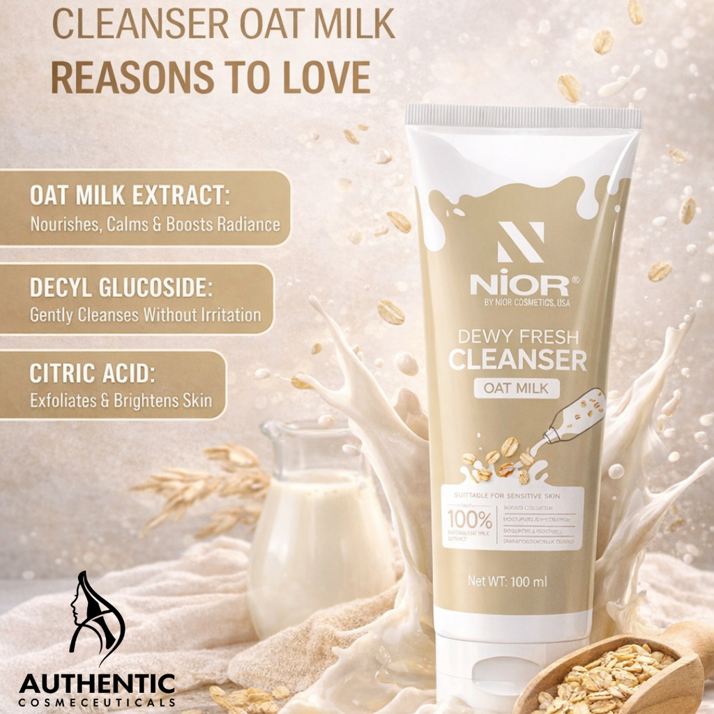 Nior Dewy Fresh Oat Milk Cleanser 100ml