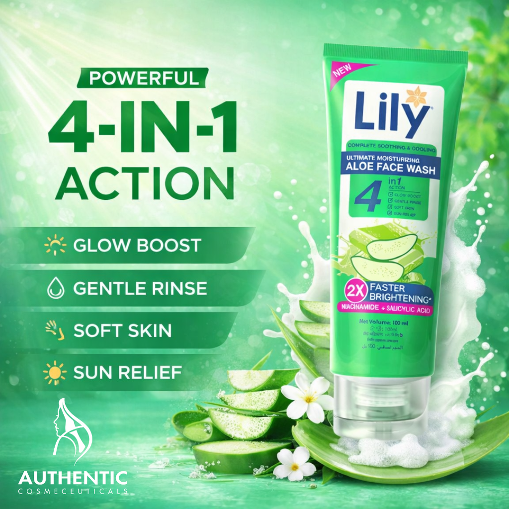 Lily Aloe Facewash 100ml