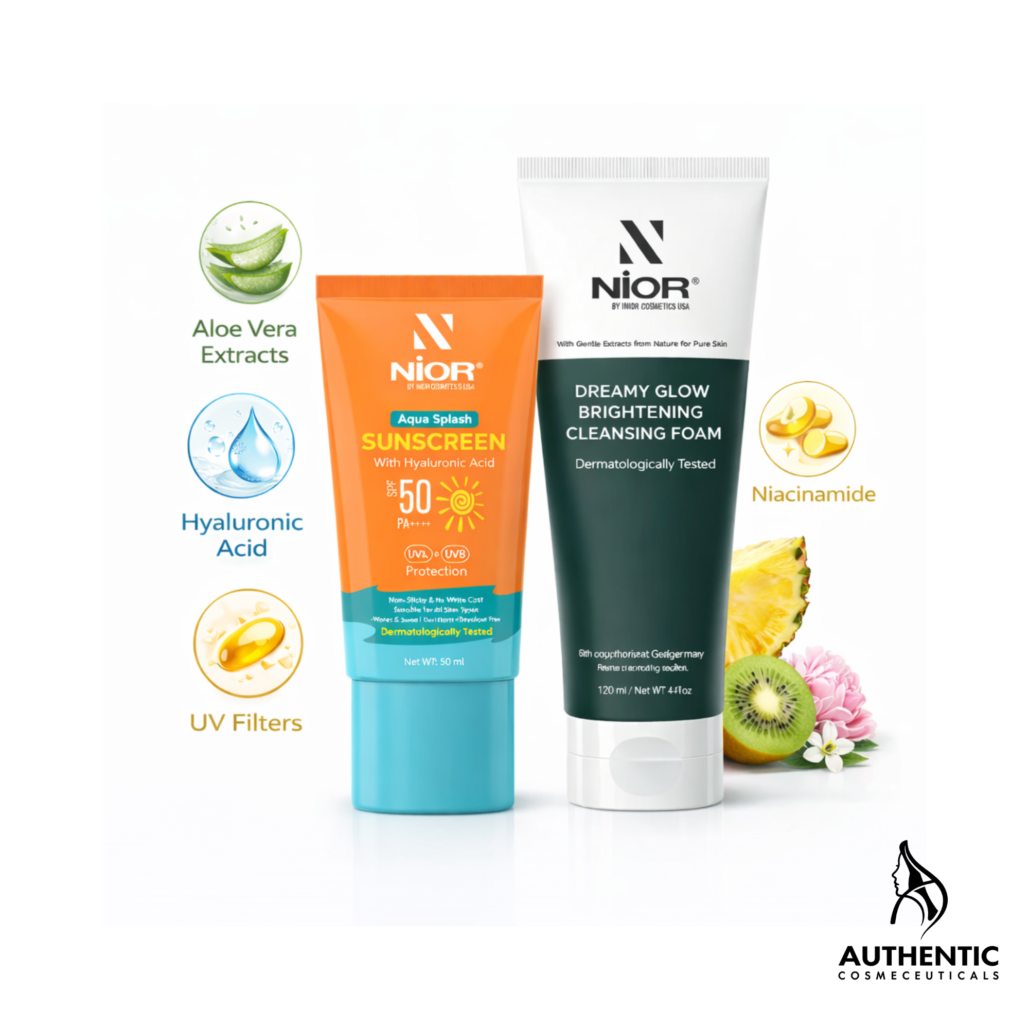 NIOR Glow & Protect Skincare Combo