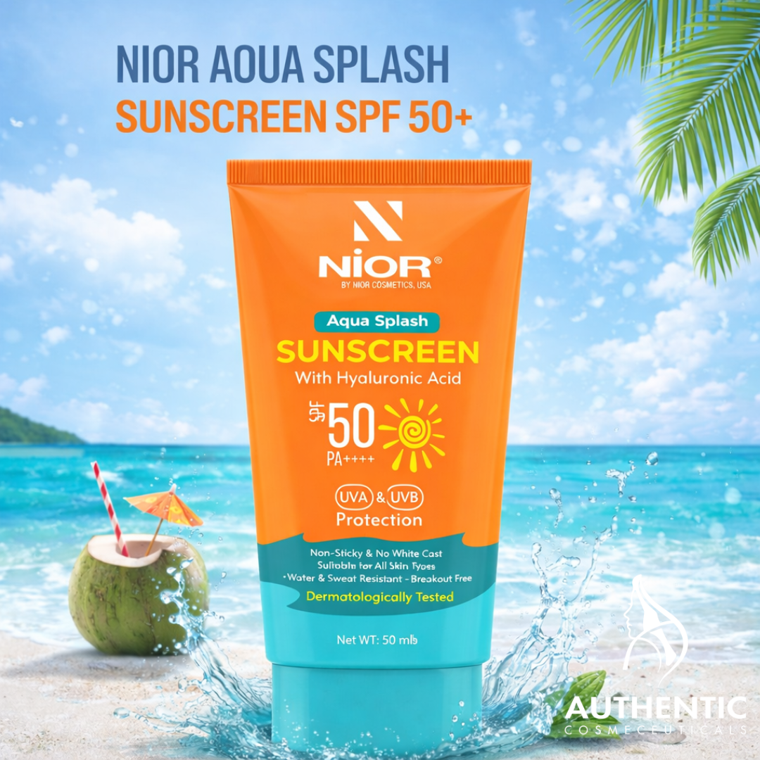 Nior Aqua Splash Sunscreen SPF 50 PA++++ 50ml