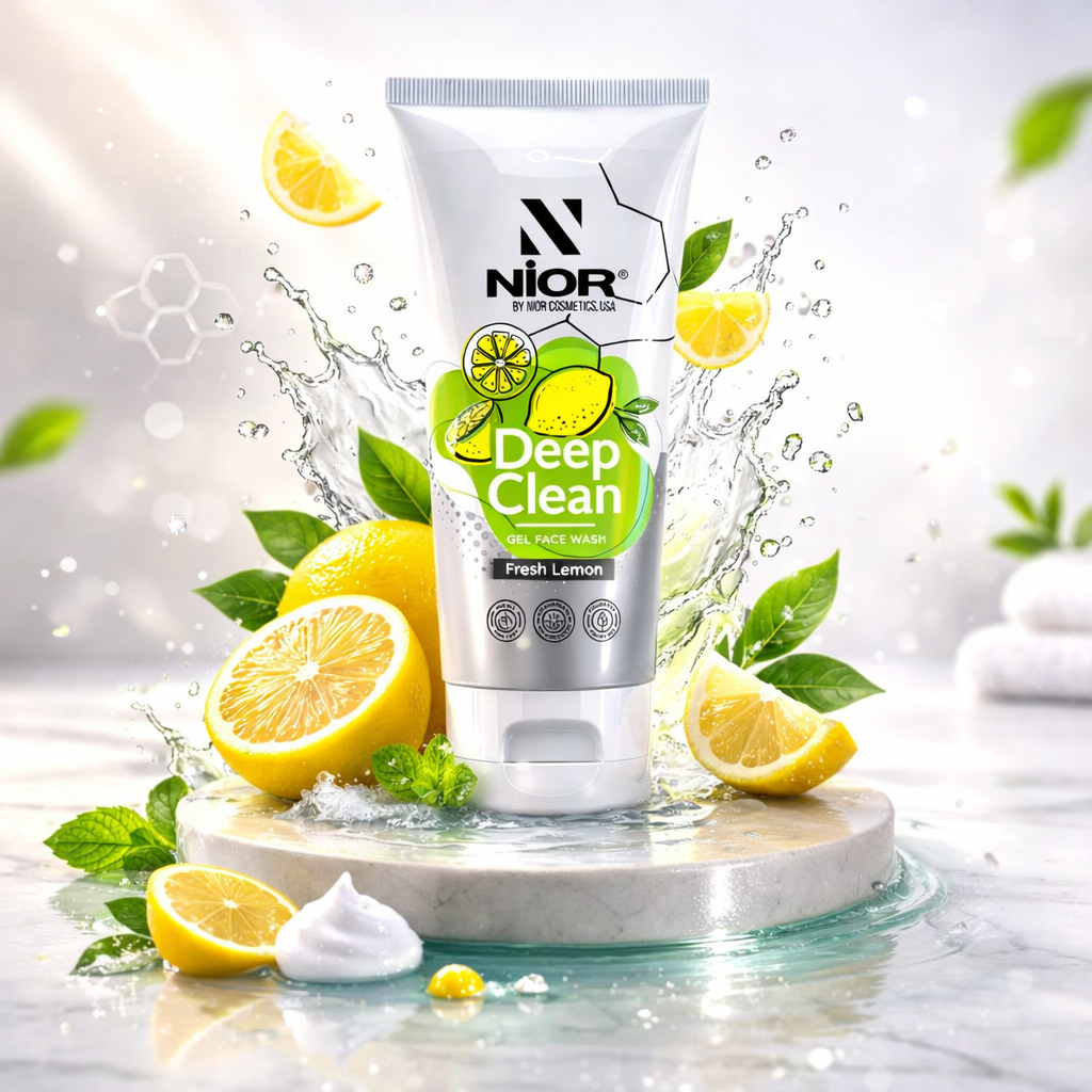 NIOR Deep Clean Gel Face Wash Fresh Lemon 100 ml