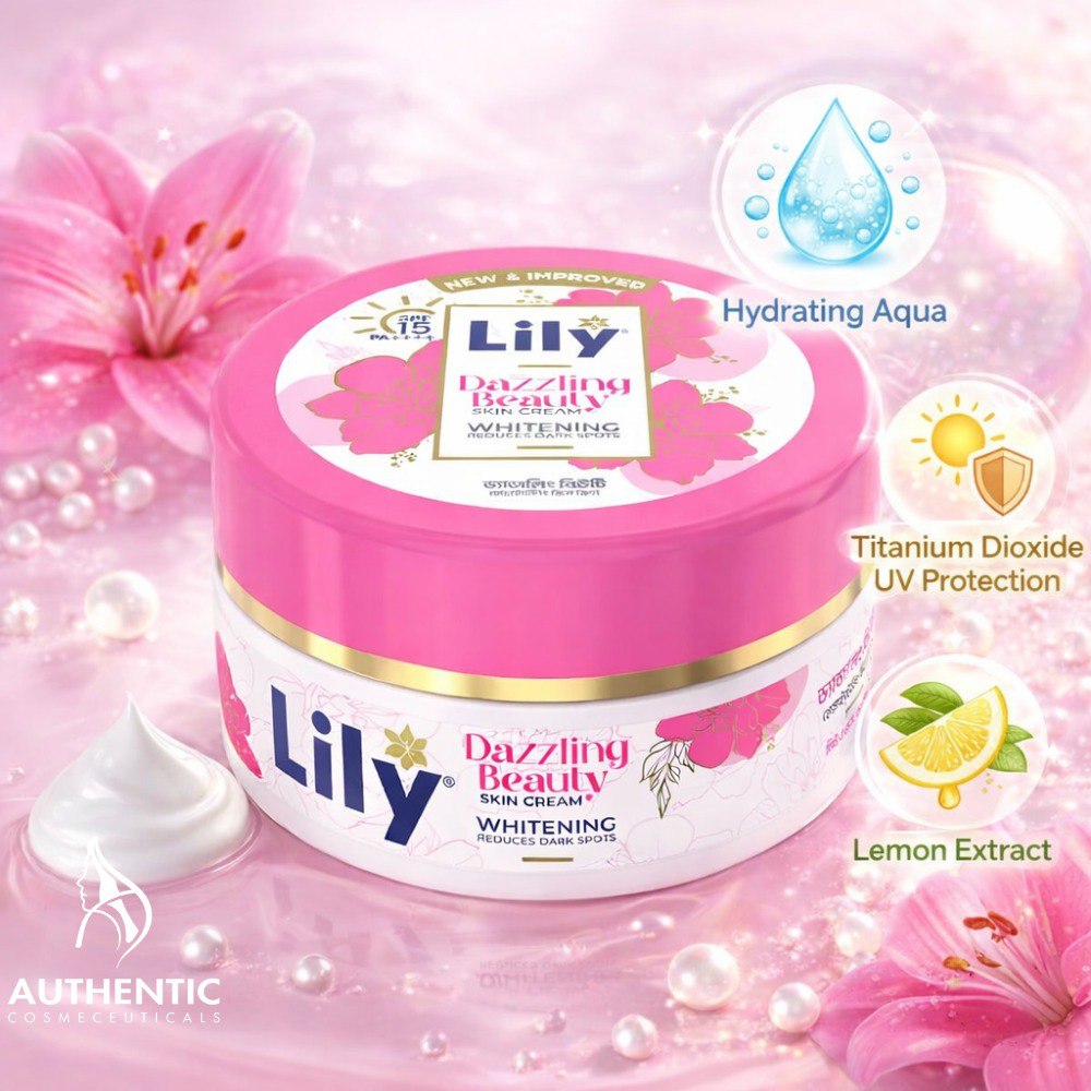 Lily Dazzling Beauty Brightening Skin Cream 50g