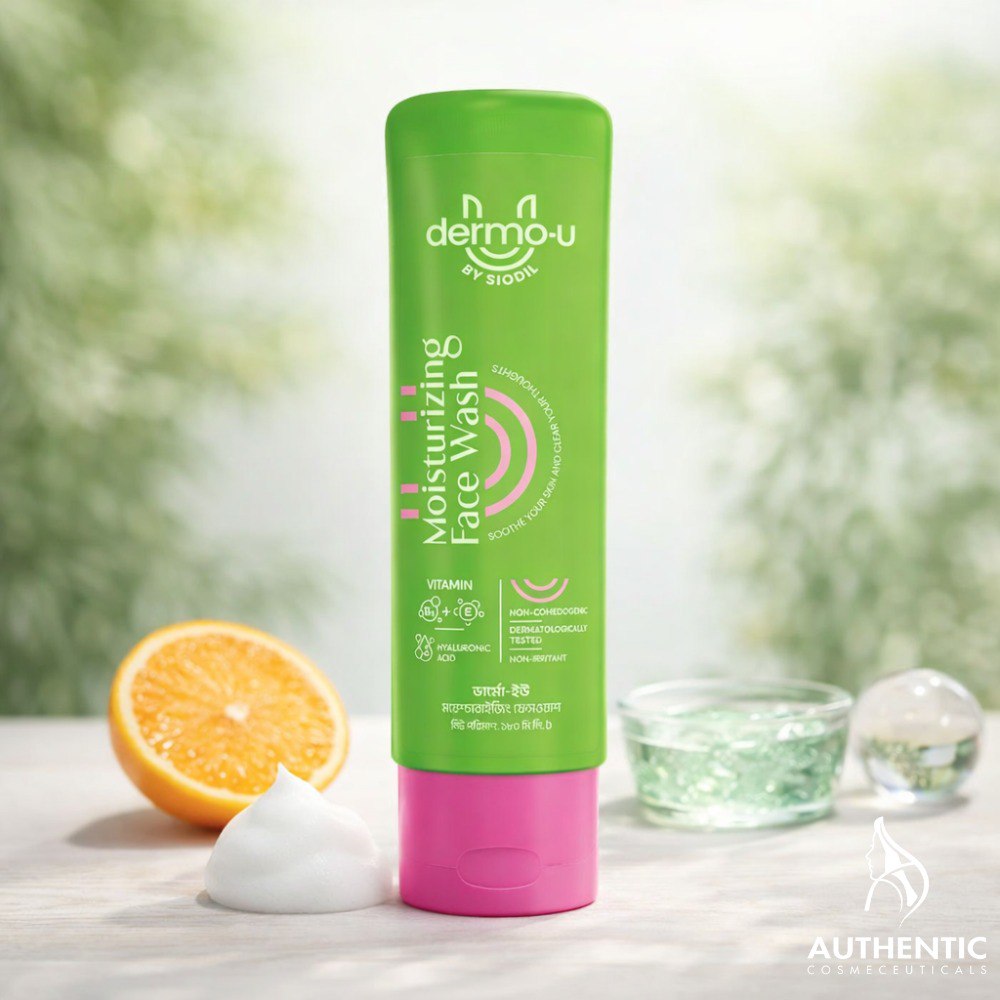 Dermo-U Moisturizing Face Wash 180ml