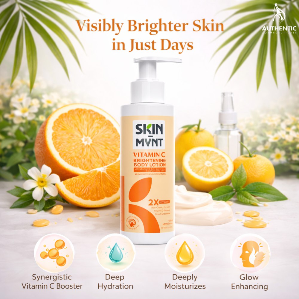 Skin Mynt Vitamin C Brightening Body Lotion 100ml