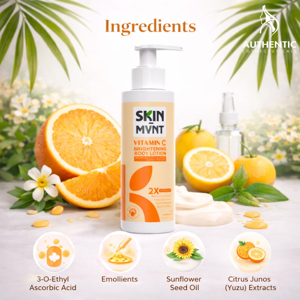 Skin Mynt Vitamin C Brightening Body Lotion 100ml