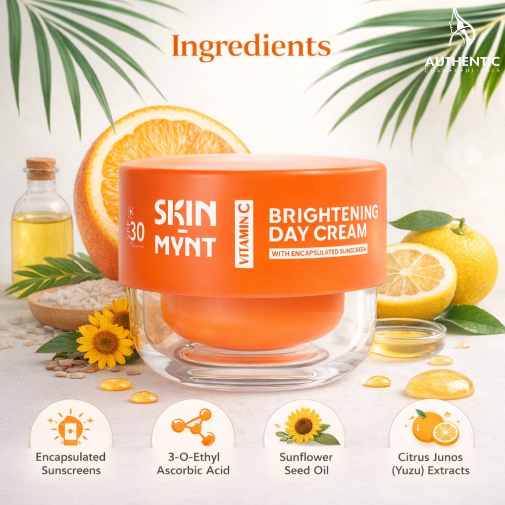 Skin Mynt Vitamin C Brightening Day Cream SPF 30 50gm