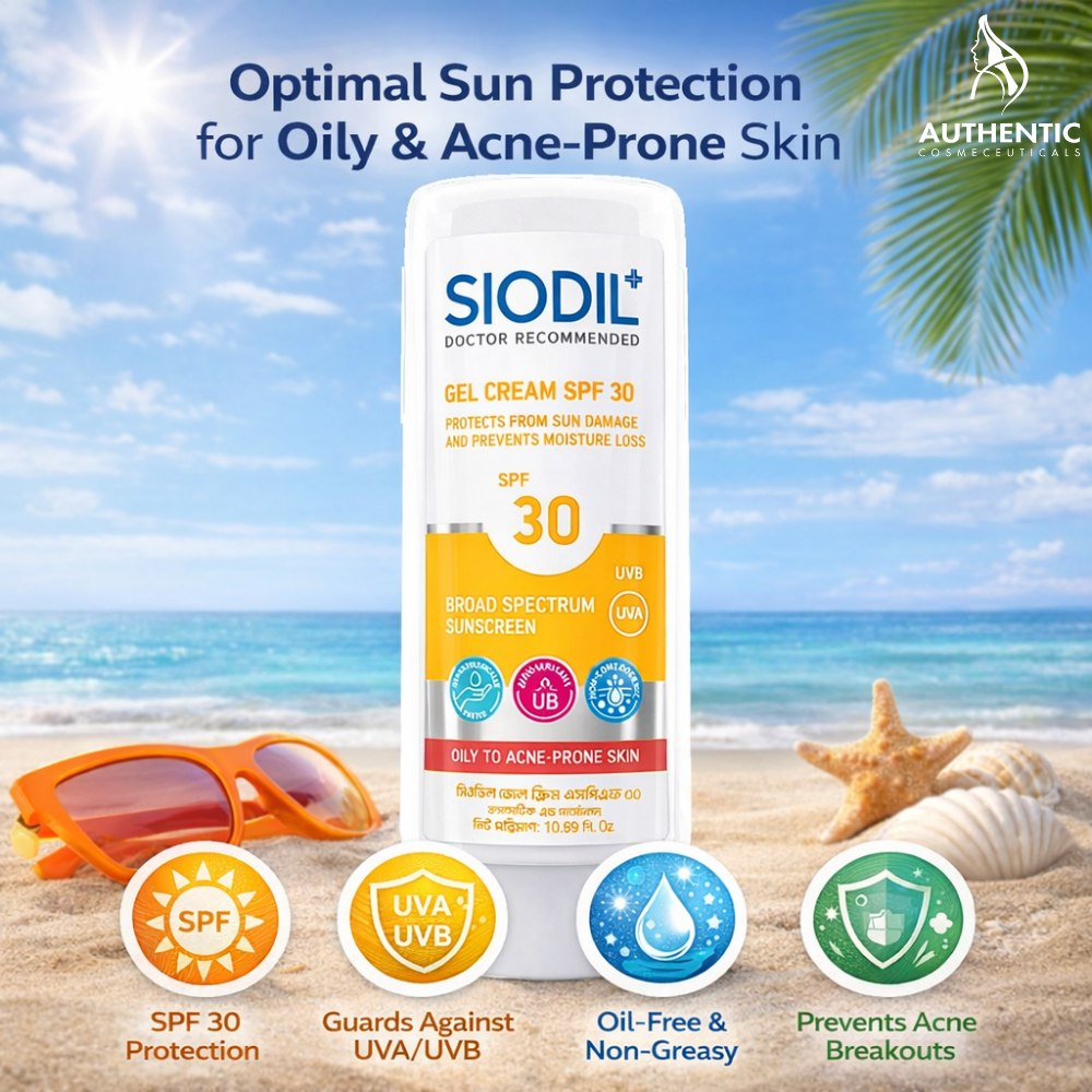 SIODIL Gel Cream SPF 30 100ml