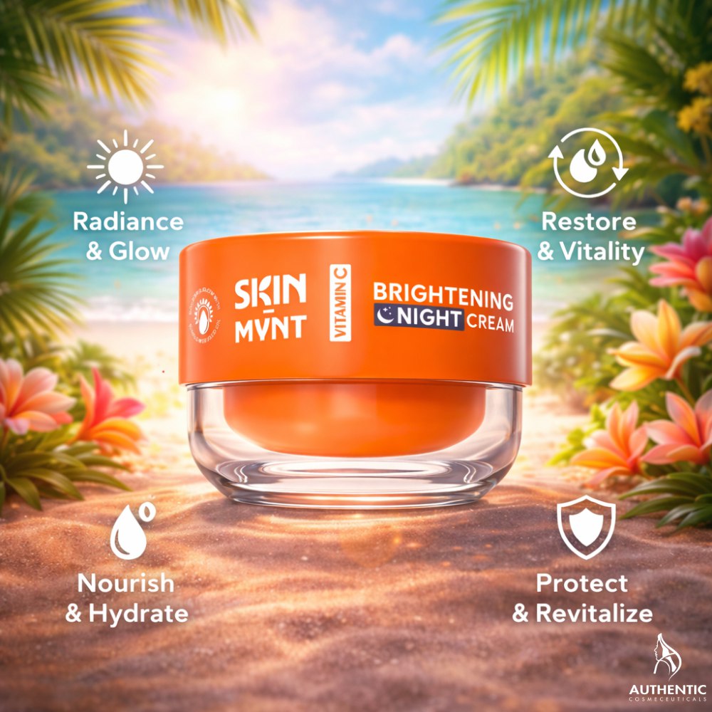 Skin Mynt Vitamin C Brightening Night Cream 50gm