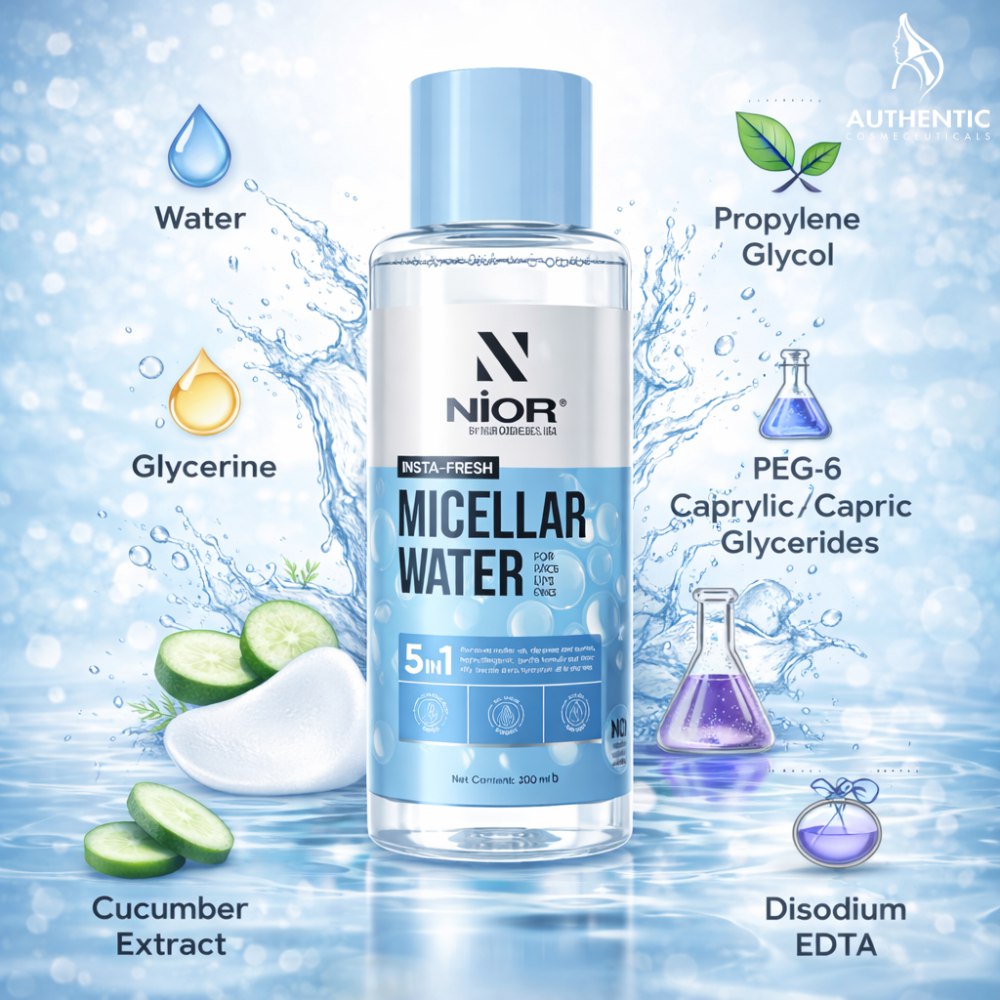 NIOR Insta-Fresh Micellar Water 200ml