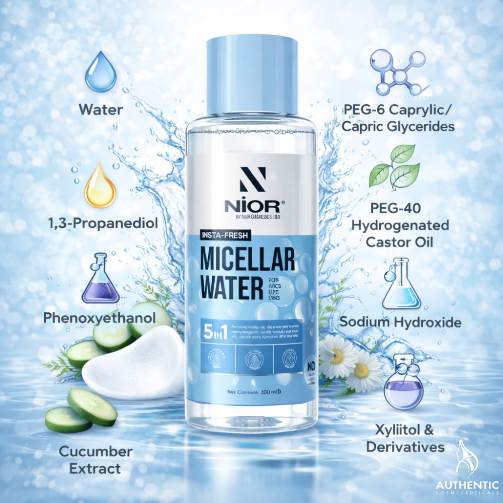 NIOR Insta-Fresh Micellar Water 200ml